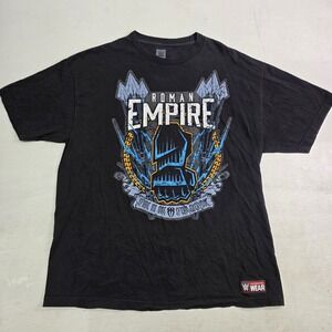 WWE Roman‎ Reigns Roman Empire Spare No One Spare Everyone T-Shirt Men's Sz XL